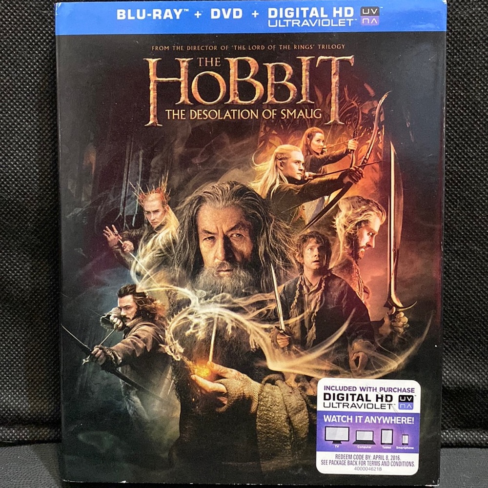 Hobbit, The: The Desolation of Smaug (Blu-Ray) used